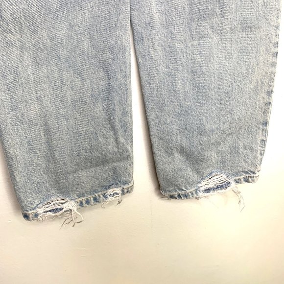 AG ADRIANO‎ GOLDSCHMIED The Phoebe Distressed High Waist Denim Sz 24 - Picture 9 of 13